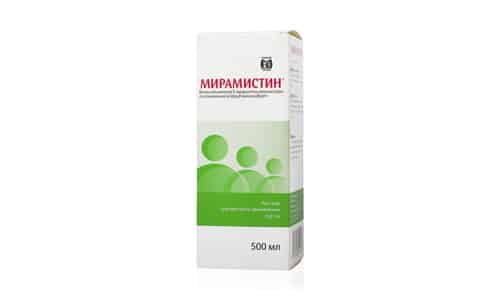 Мирамистин 500 мл является антисептическим средством, проявляющим противовоспалительную активность