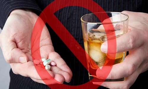 Совместное употребление препарата Цифран с алкоголем недопустимо