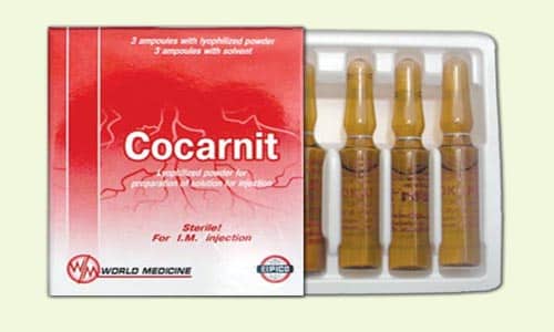Кокарнит - комплексный препарат, содержащий витамины группы В и трифосаденин