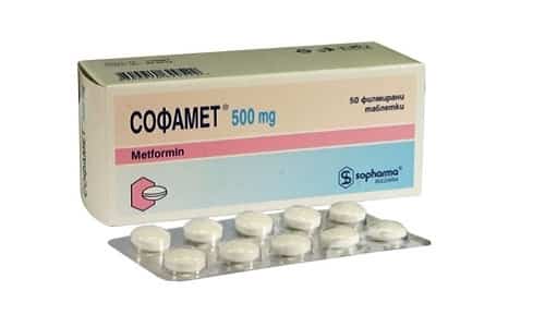 Софамет - средство, применяющееся для лечения диабета у пациентов