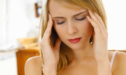 Со стороны центральной нервной системы может появиться головная боль и головокружения