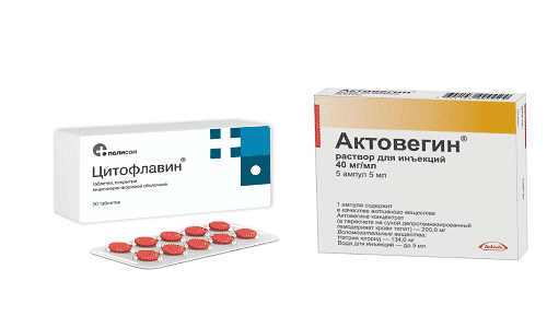 Цитофлавин и Актовегин используются в комплексных схемах лечения различных заболеваний ЦНС