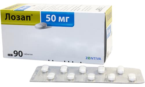 Препарат выпускается в форме таблеток, покрытых пленочной оболочкой, каждая таблетка содержит 50 мг действующего вещества