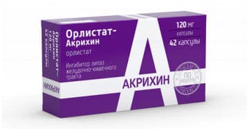 Орлистат-Акрихин — средство для борьбы с диабетом