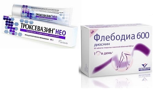Флебодиа 600 и Троксевазин считаются наиболее эффективными препаратами против варикоза