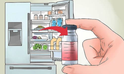 После вскрытия препарата допускается хранение только в холодильнике