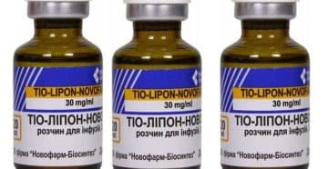 Препарат Тио-Липон-Новофарм: инструкция по применению
