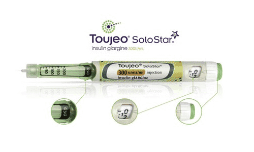 Одновременный прием Туджео СолоСтара с мочегонными препаратами приводит к снижению действия инсулина